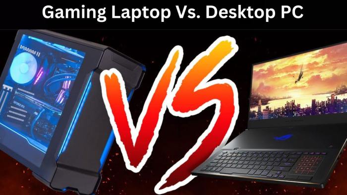 Laptop vs desktop